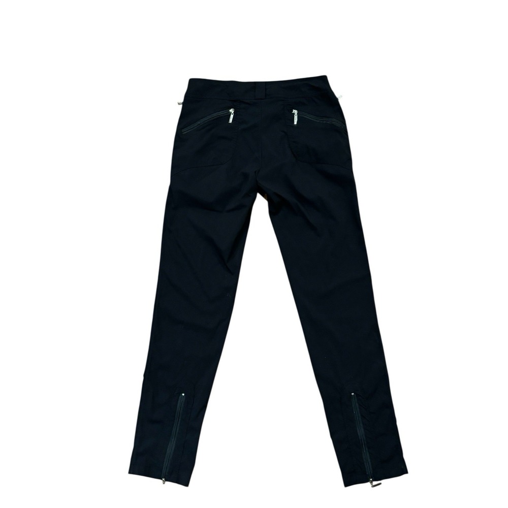 Anatomie Susan Ankle Zip‎ Pants Skinny Black Pockets Size M